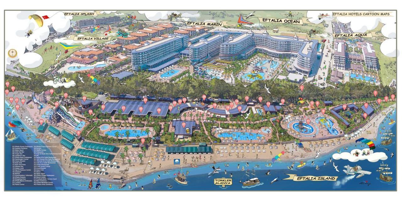 Eftalia Aqua Resort Konakli Ngoại thất bức ảnh
